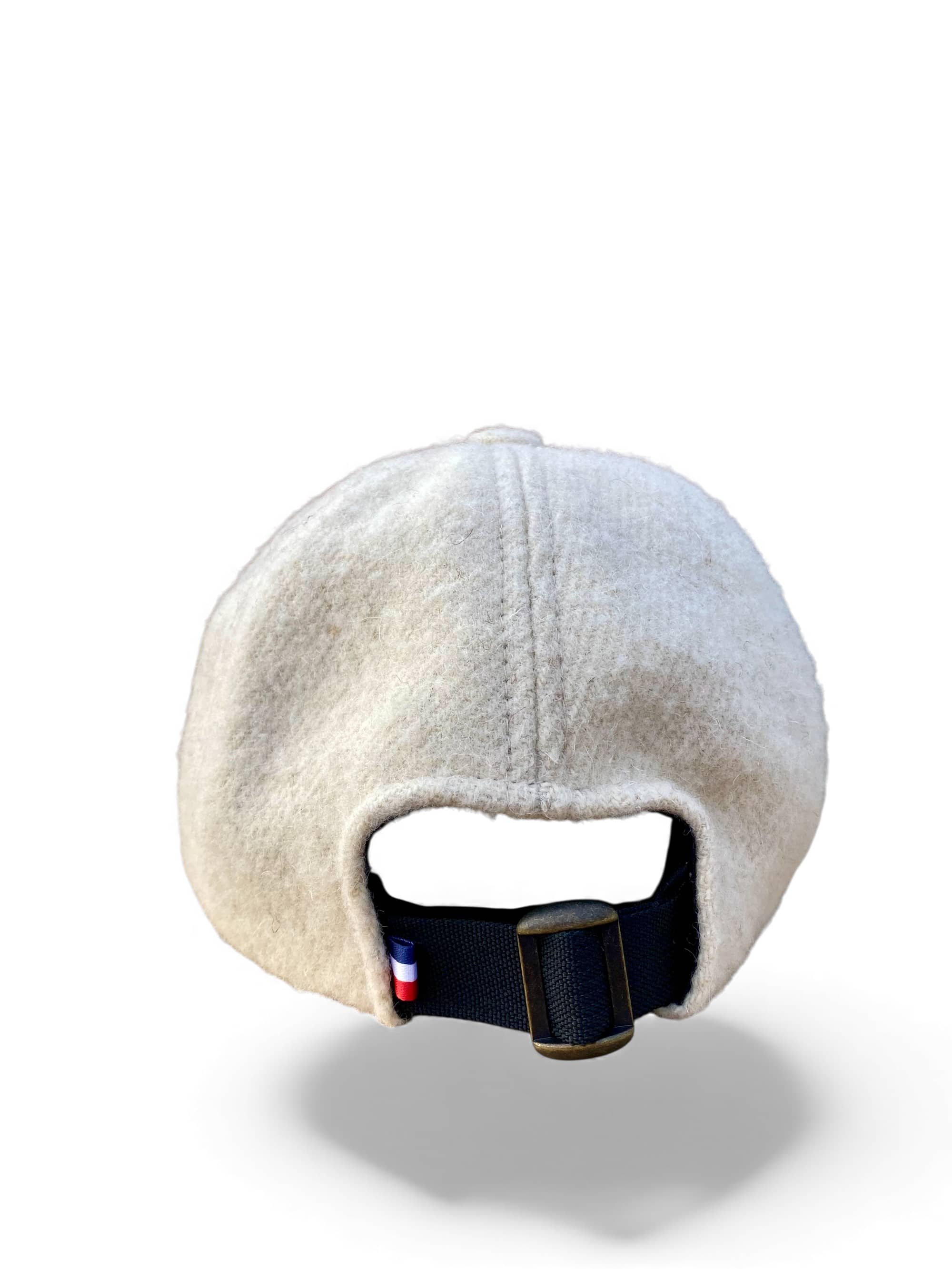 Casquette Capèth Blanc Écru - Laine Française