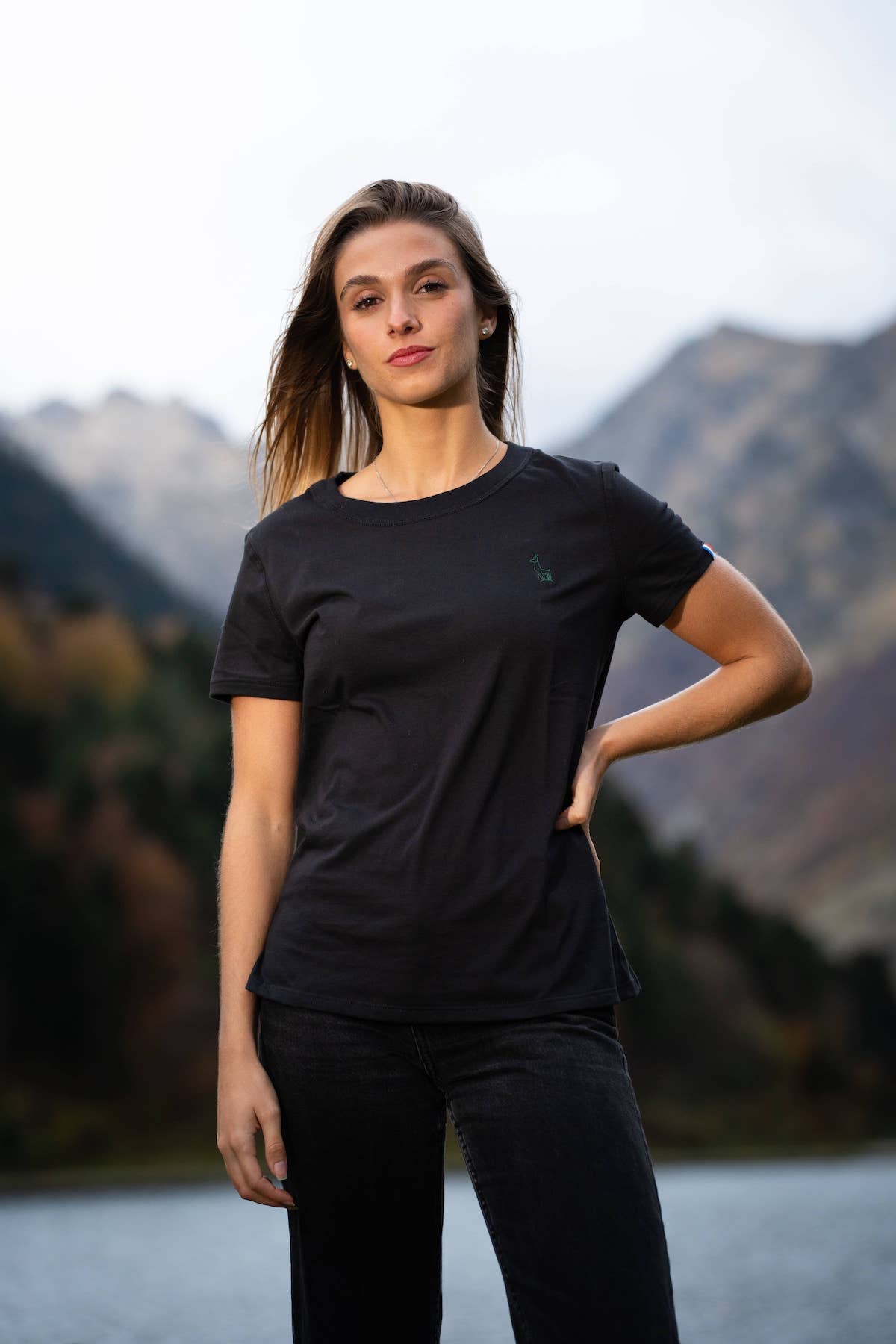 Tee-shirt femme coton bio GOTS Isard