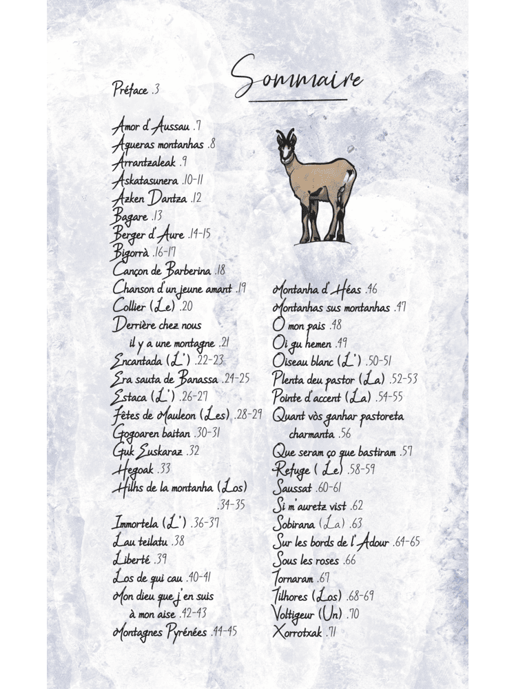 Pyrenees poster 30 x 40 cm - Montagnon - Benmaj