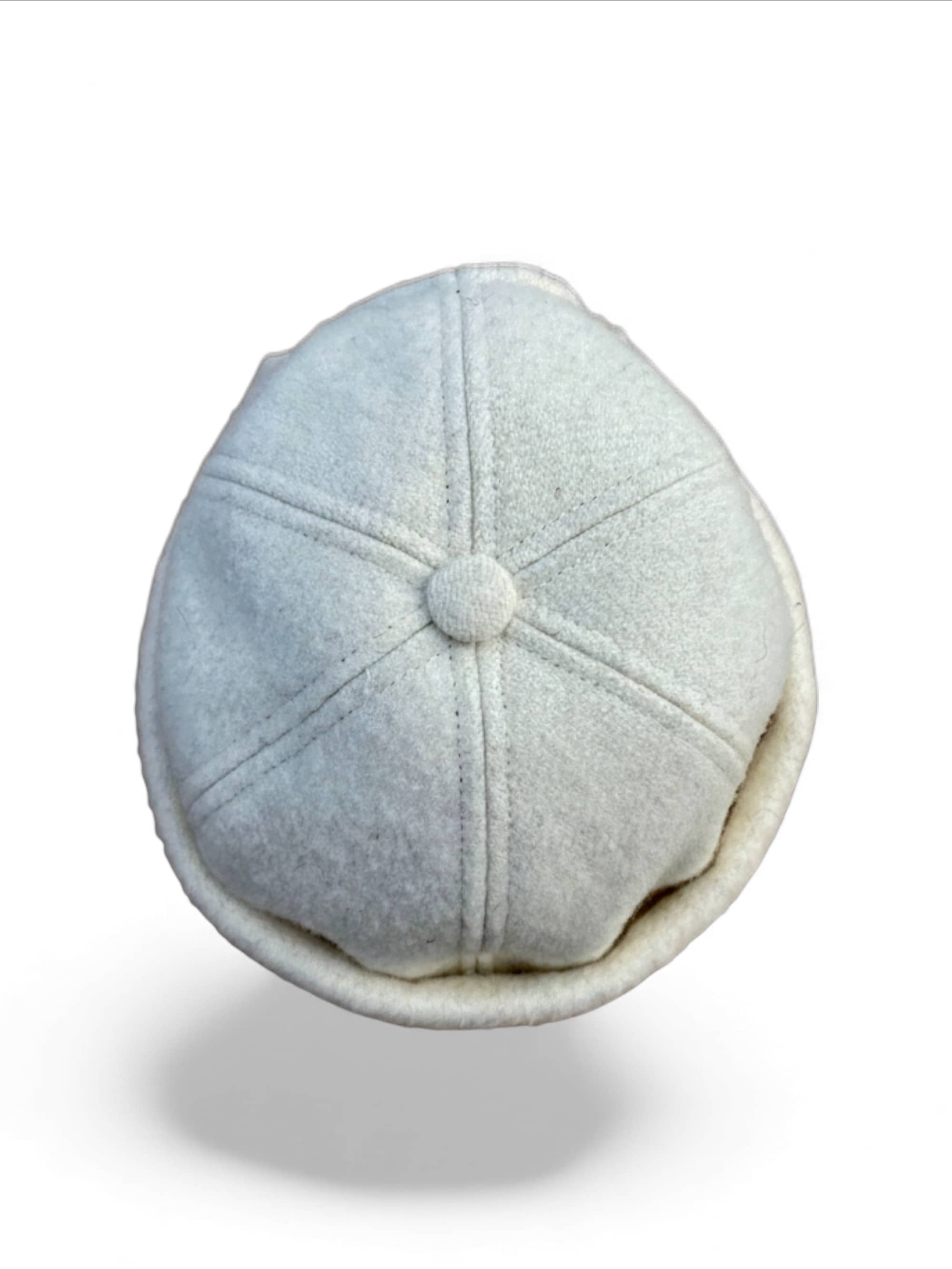 Miki Docker Capèl Blanc Écru - Laine Française