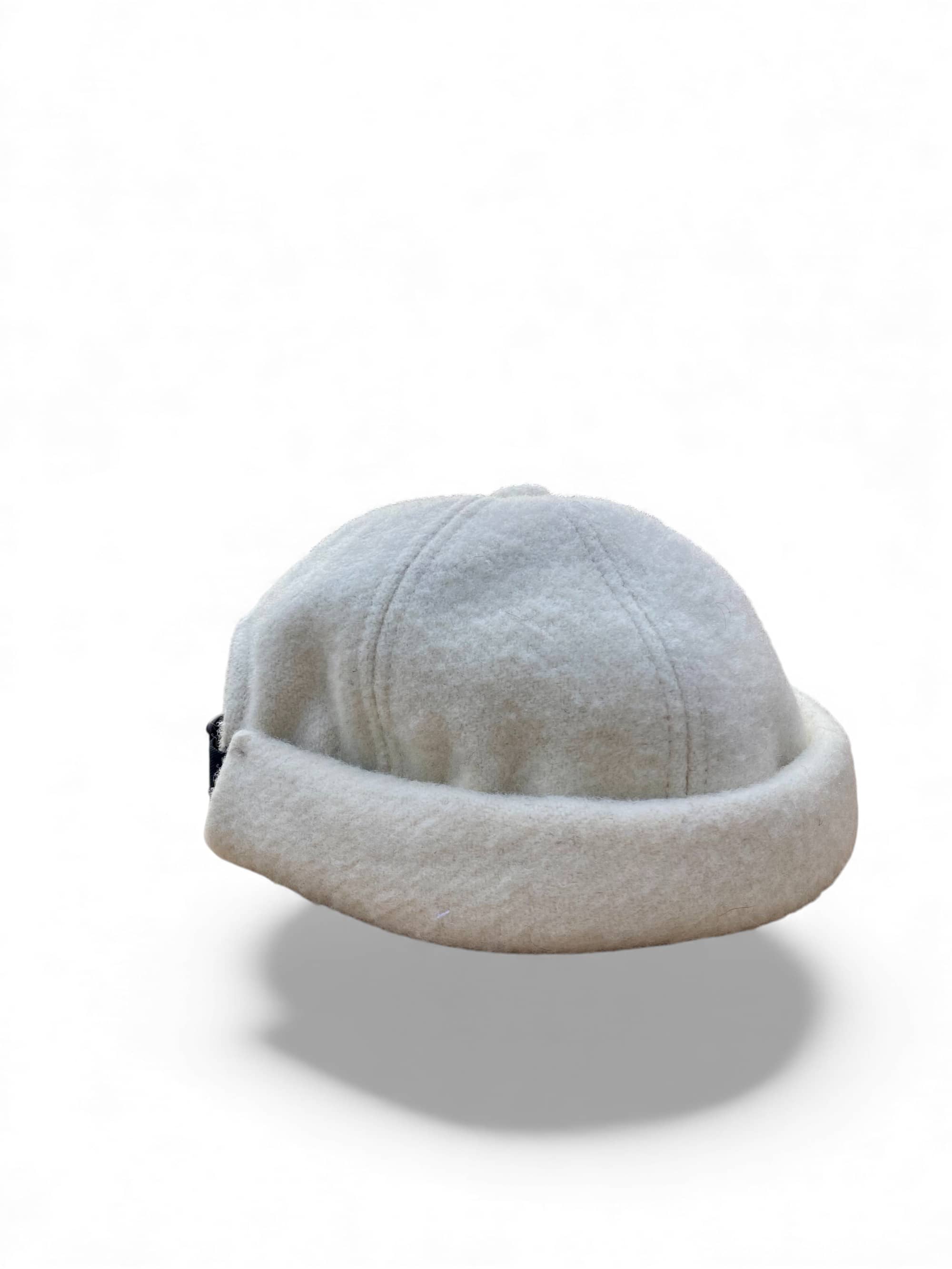 Miki Docker Capèl Blanc Écru - Laine Française