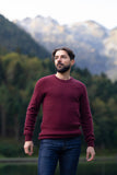 The Classic Sweater Burgundy - French Wool