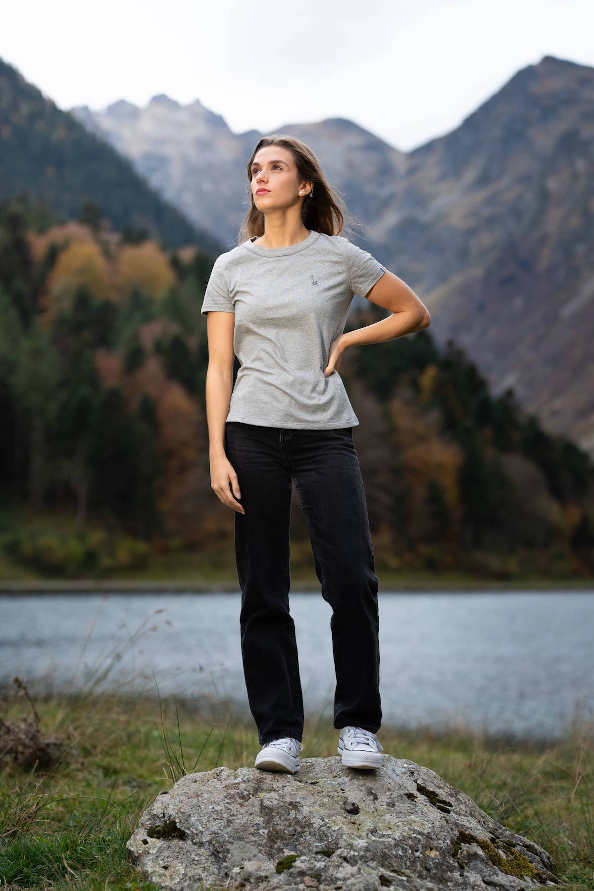 Tee-shirt femme coton bio GOTS Isard