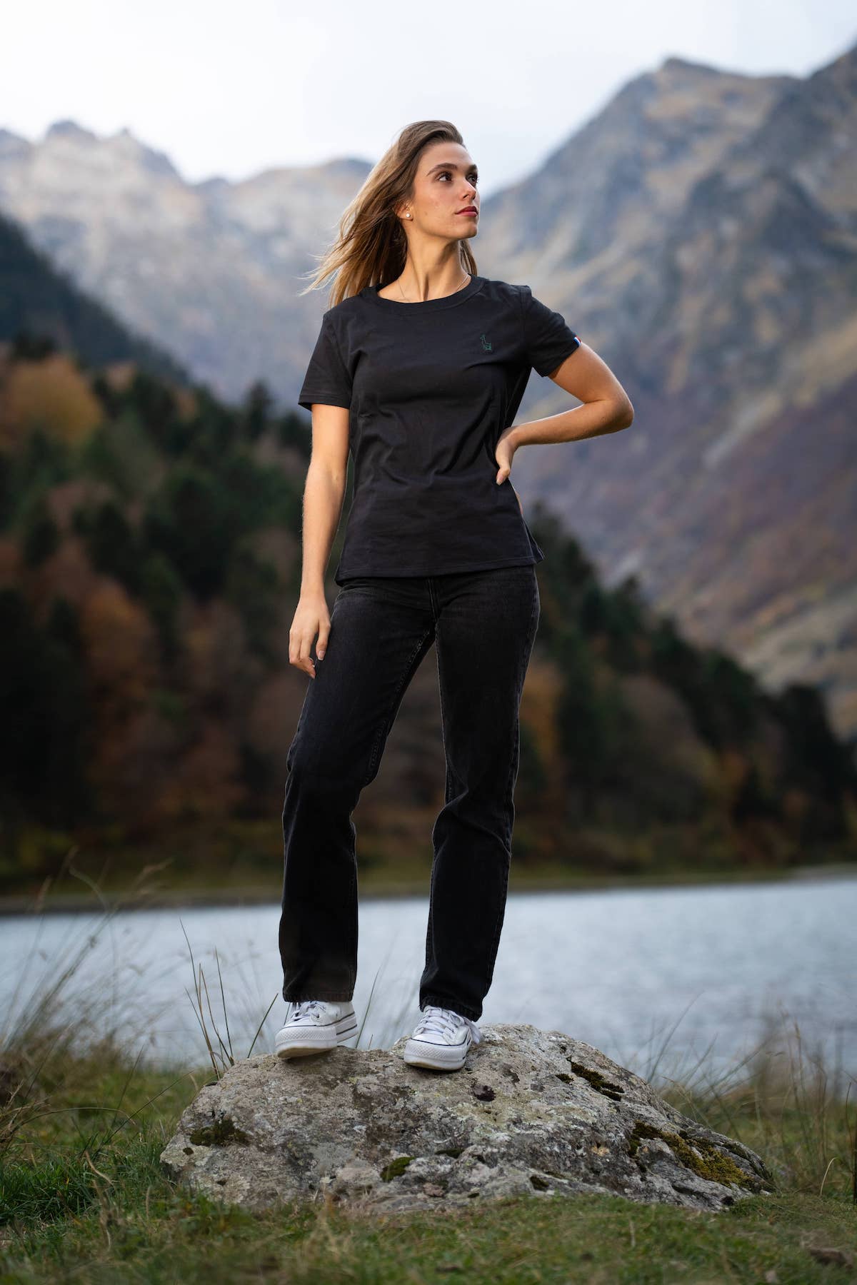 Tee-shirt femme coton bio GOTS Isard