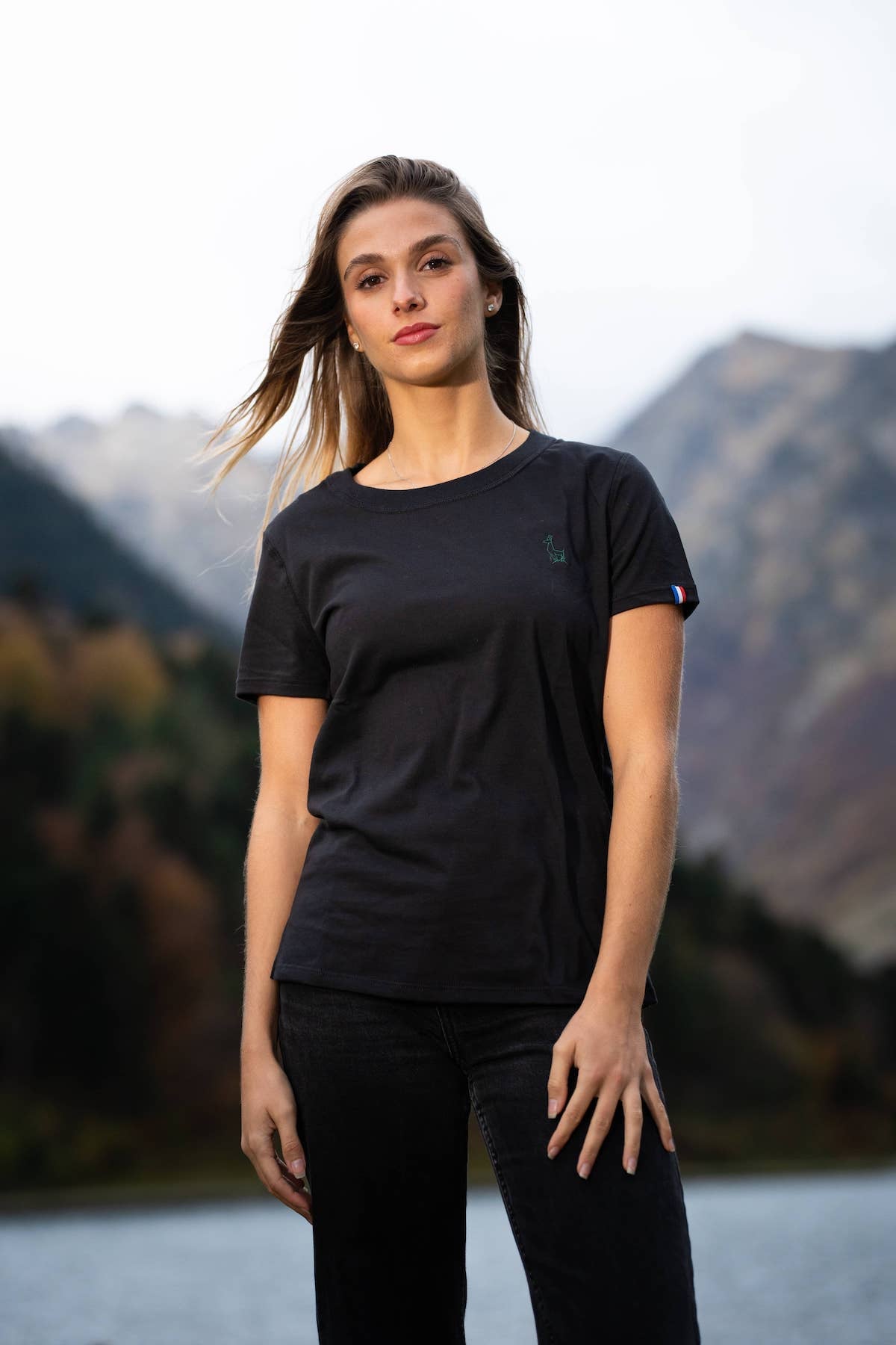 Tee-shirt femme coton bio GOTS Isard