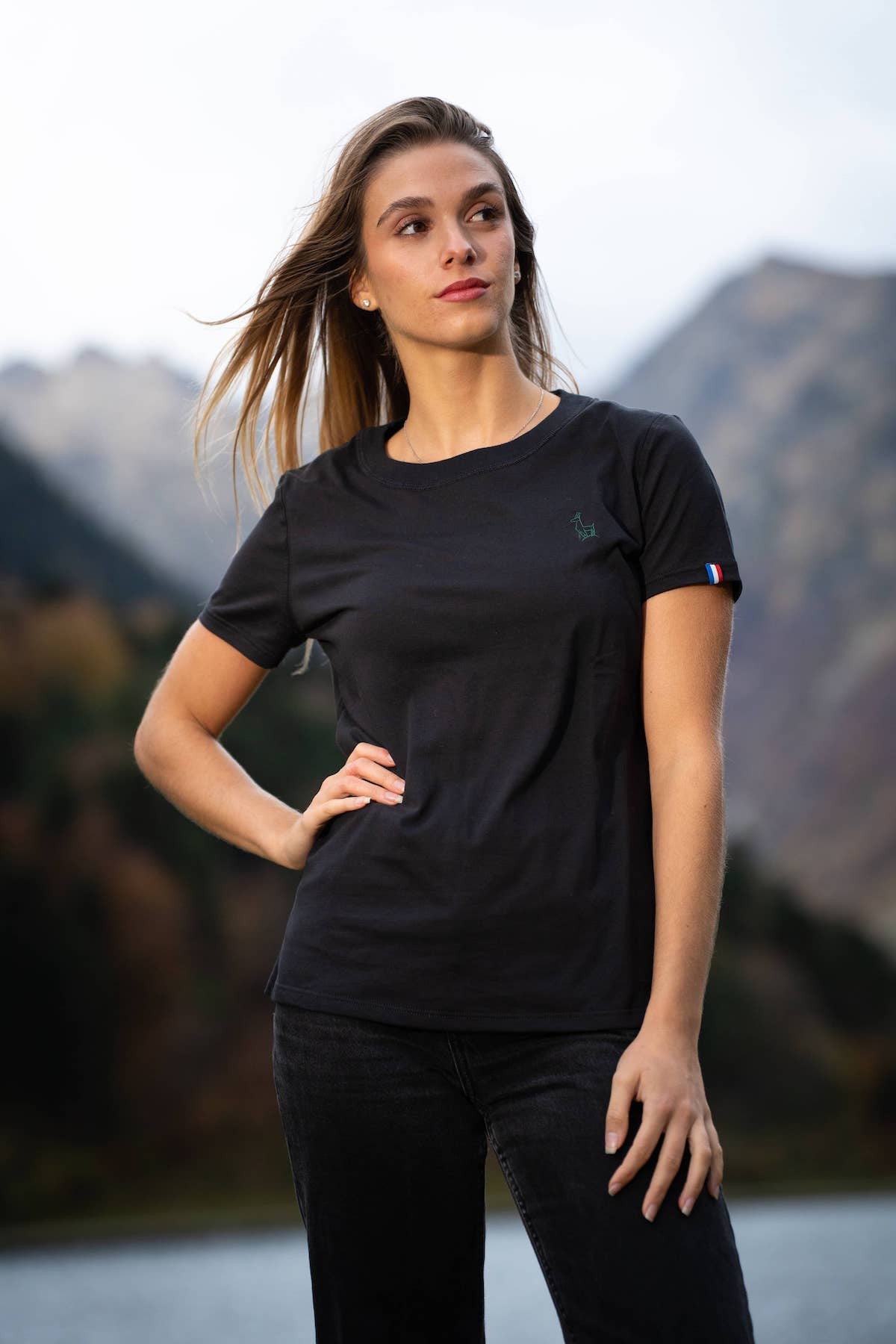 Tee-shirt femme coton bio GOTS Isard