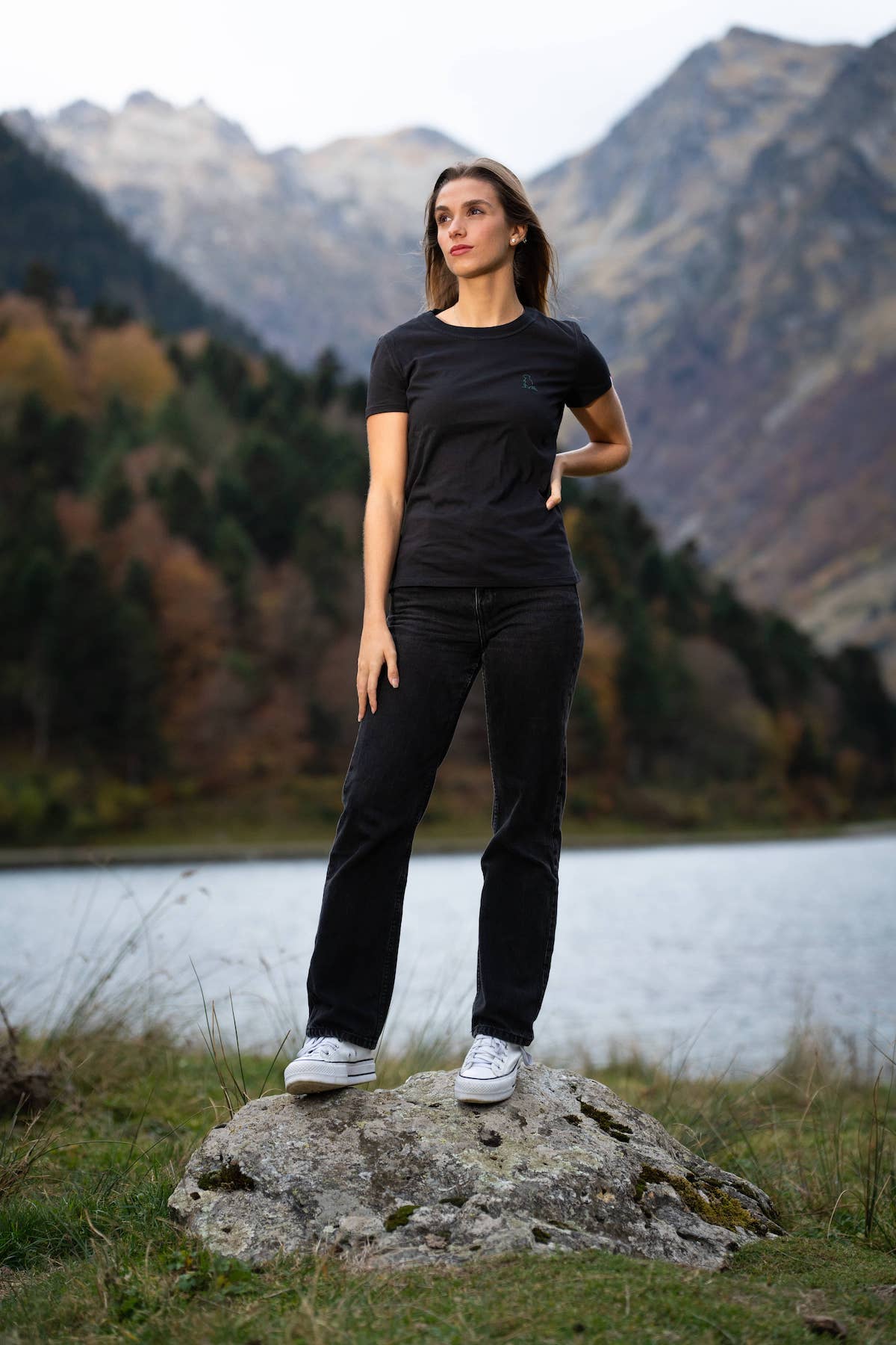 Tee-shirt femme coton bio GOTS Marmotte