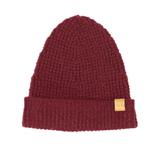 The Cairn Beanie Red - French Wool