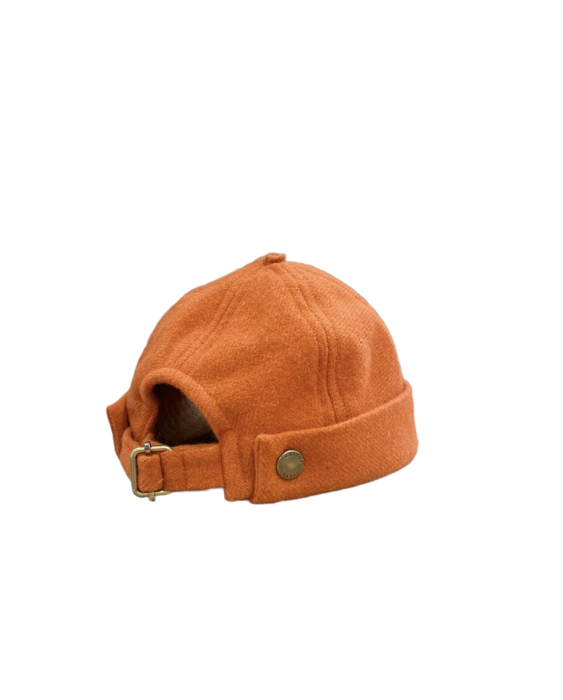 dockers éthiques et responsables, orange, vert et gris clair en laine des Pyrénées recyclée ♻️, made in France 🇫🇷, maison izard