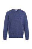 The Classic Sweater - Blue French Wool