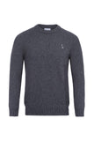 Pull Classique Gris Anthracite - Laine Française