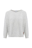 The Riu Oversize Sweater - Light Gray French Wool