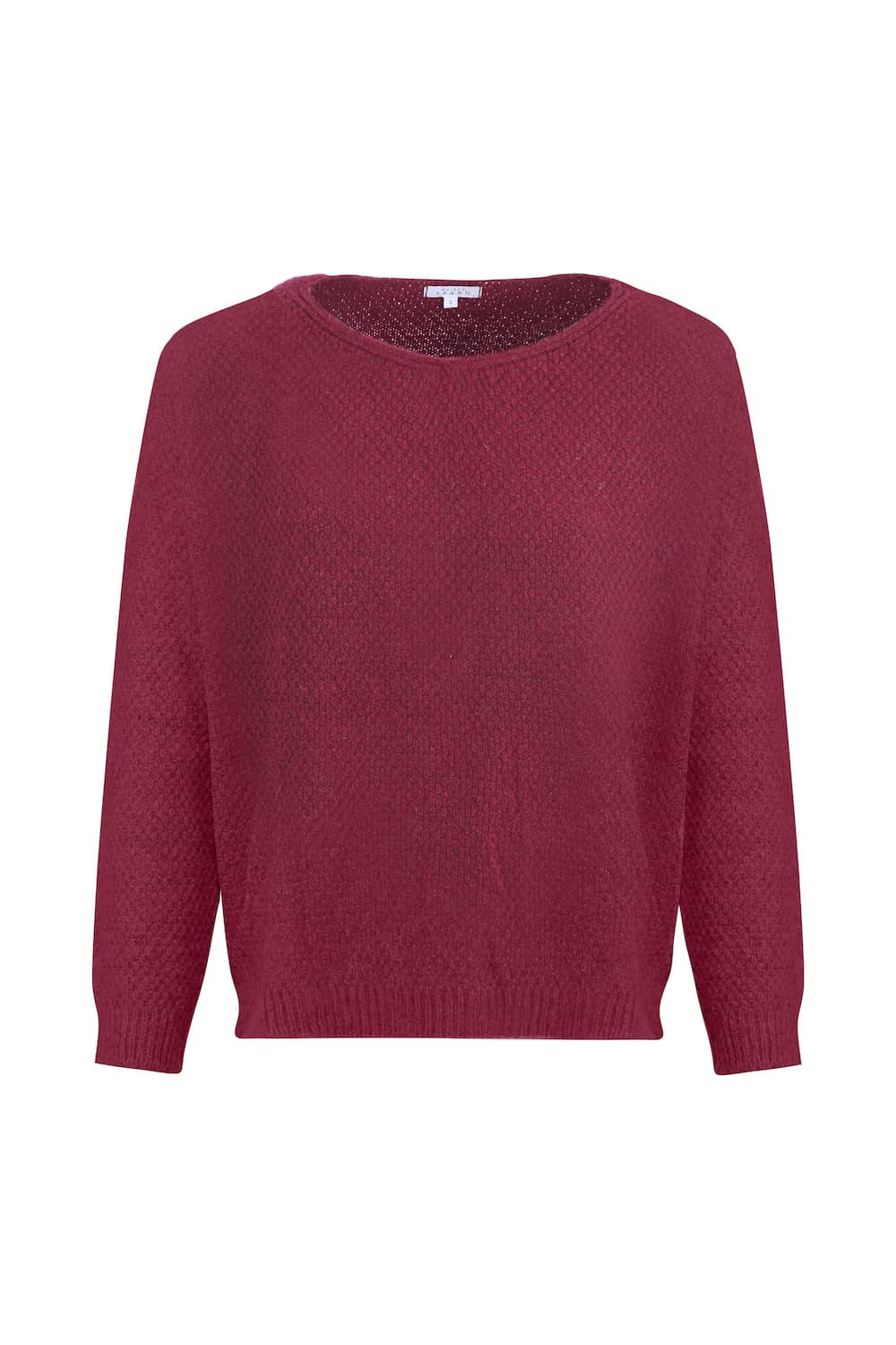 Pull laine rouge femme