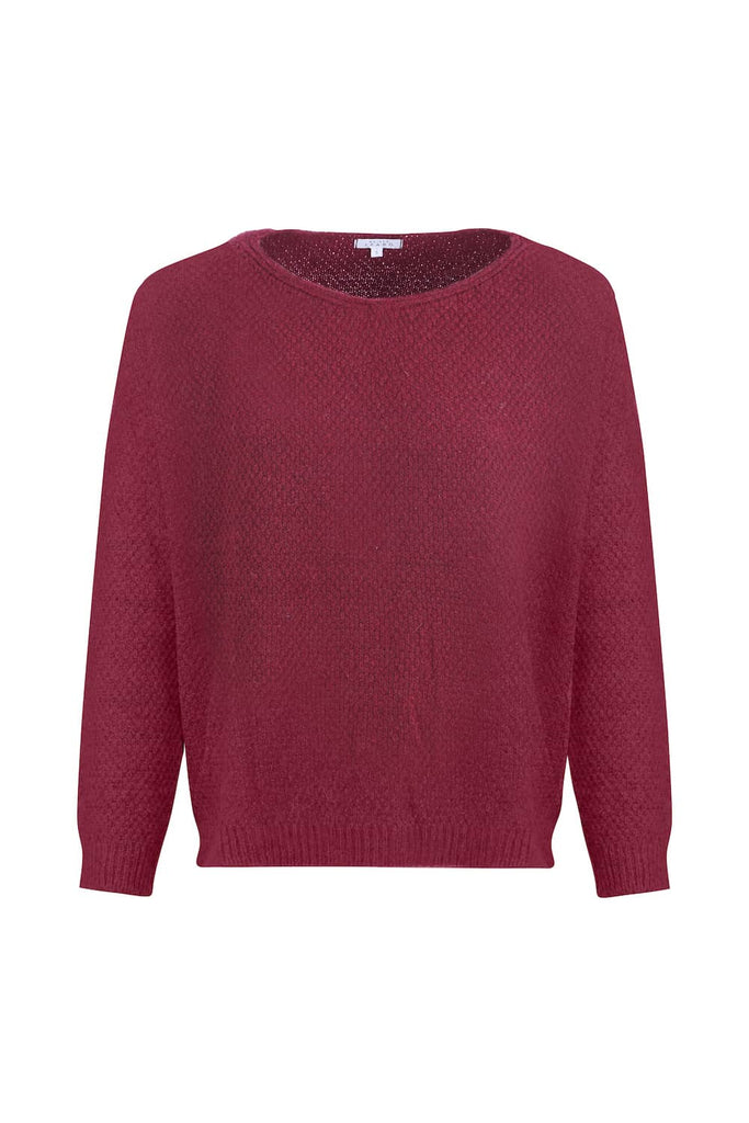 Pull Pour Femme Rouge Bordeaux - Taille XL, Occasion Très Bon État