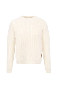 pull femme raglan éthique et responsable, blanc écru, en laine des Pyrénées et coton recyclé, made in France, maison izard